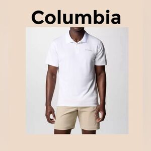 Men’s Columbia PFG Polo Shirt Size Medium